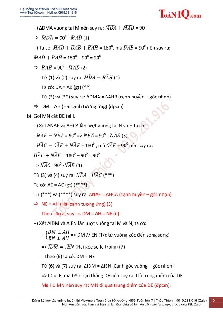 Tuyển tập 15 chuyên đề bồi dưỡng HSG môn Toán lớp 7 theo SGK mới Kết nối tri thức